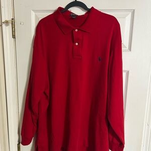 Polo by Ralph Lauren Men's Classic Red Polo Shirt